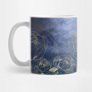 Moonlight Flowers Mug